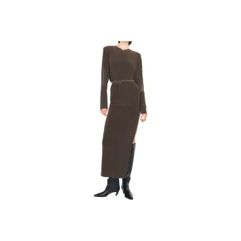 NORMA KAMALI Dolman Side slit Gown