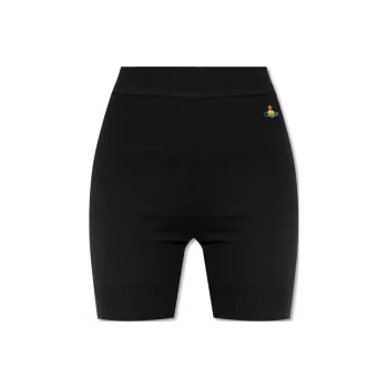 Vivienne Westwood Logo Embroidered Shorts