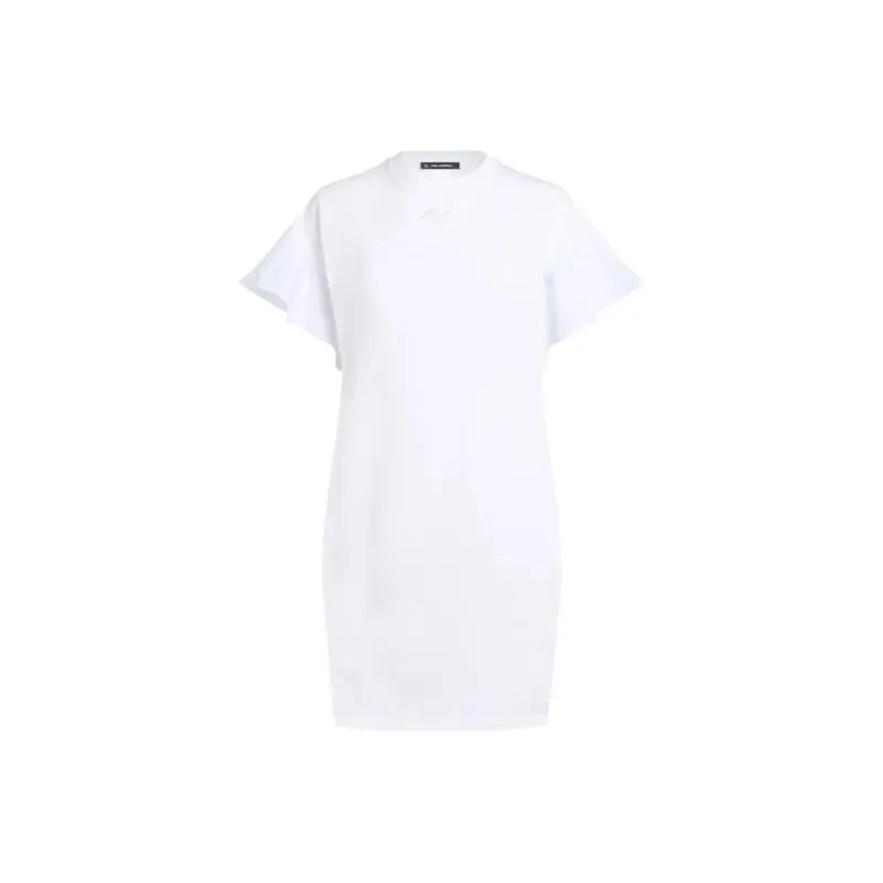 Karl Lagerfeld Ruffled sleeved Dress-0