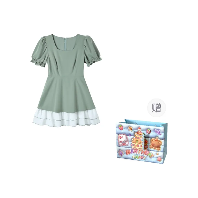 TWOPLUMGIRLS Short Sleeved Dress Women's-0