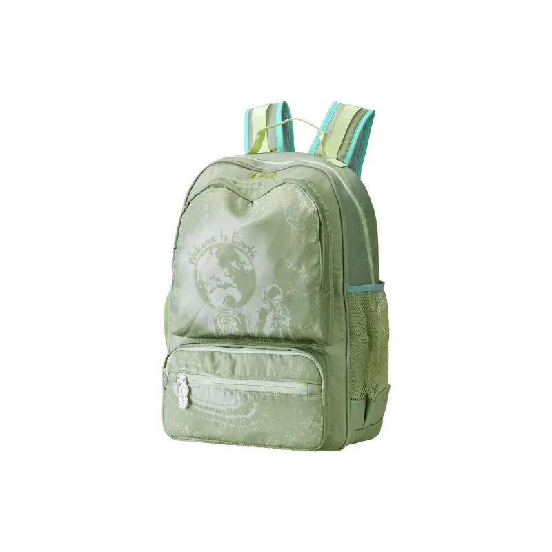 8atheist Polyester Backpack Unisex White-16