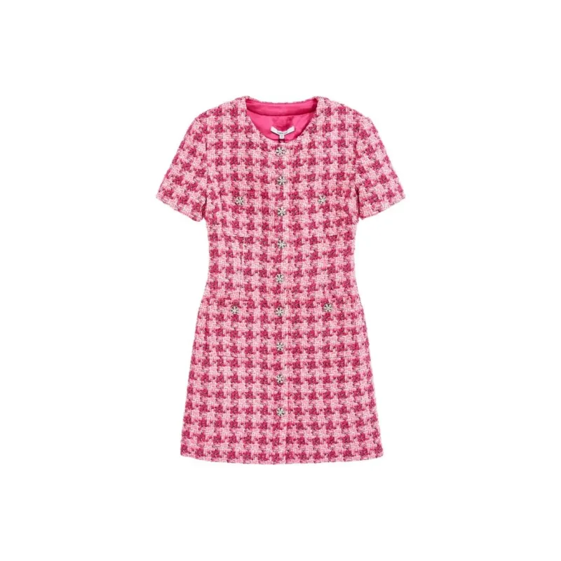 Bebe Short Sleeved Dresses Women's Pink-0