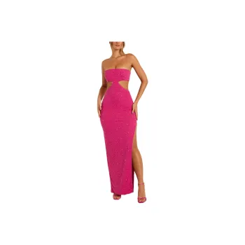 OH POLLY PROVENCE Sleeveless Dress Women's Fuchsia/Fuchsia