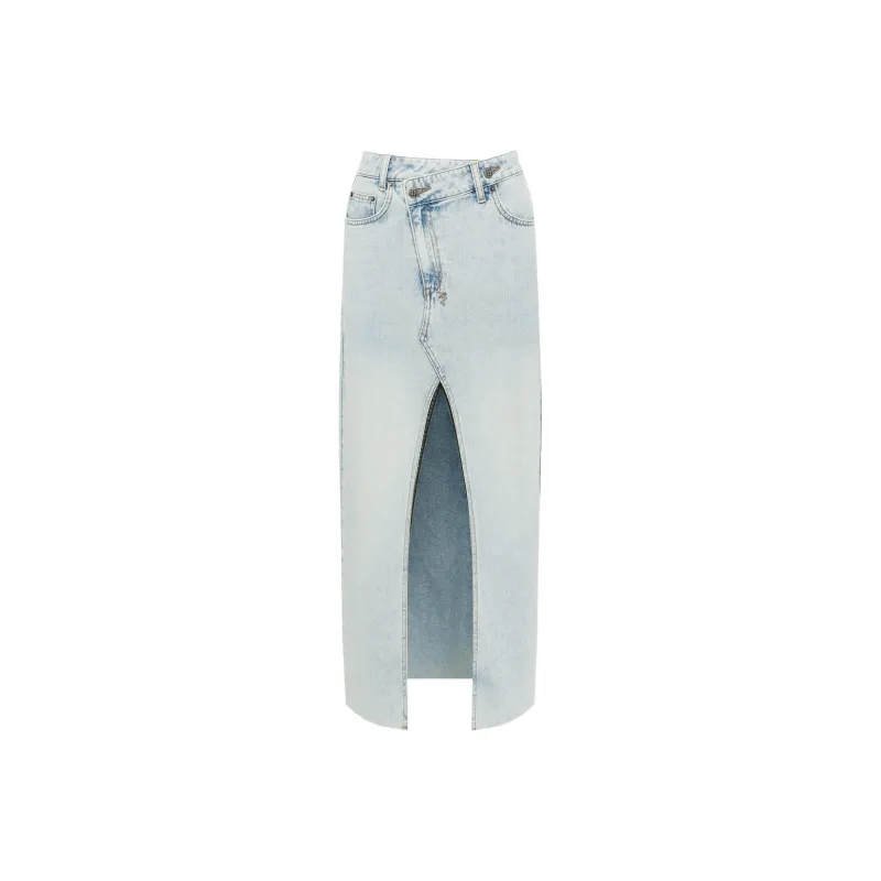Ksubi Denim Long Skirts Women's Blue-0