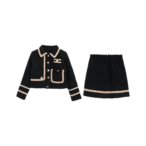 QYPRF Two Piece Skirt Sets Women's