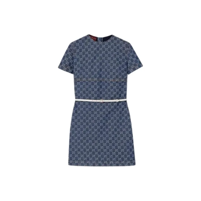 GUCCI Gg Canvas Mini Dress-0