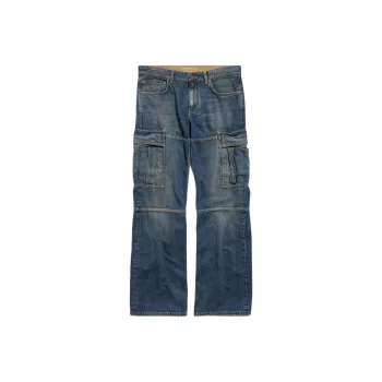 Balenciaga Jeans Regular Fit Women's Blue
