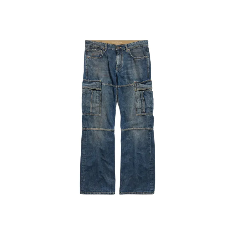 Balenciaga Jeans Regular Fit Women's Blue-0