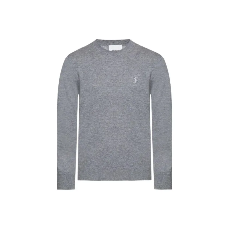 Burberry Sweaters Men Gray-0