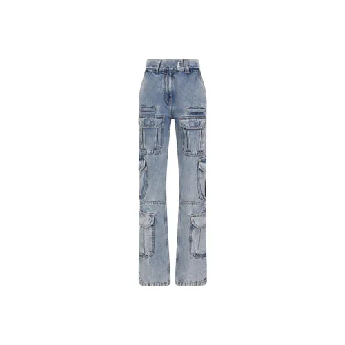 Givenchy Boot Cut Cargo Pants 'Light Blue'