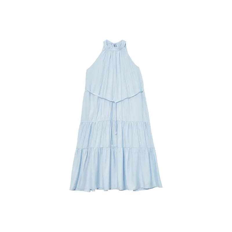WESTLINK Sleeveless Dress Women's Blue-0
