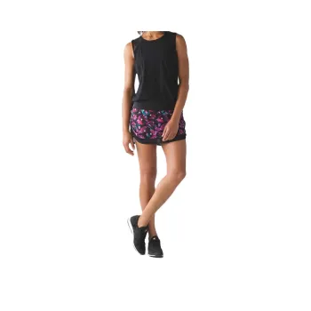 Lululemon Hotty Hot Casual Shorts Women's Black Print