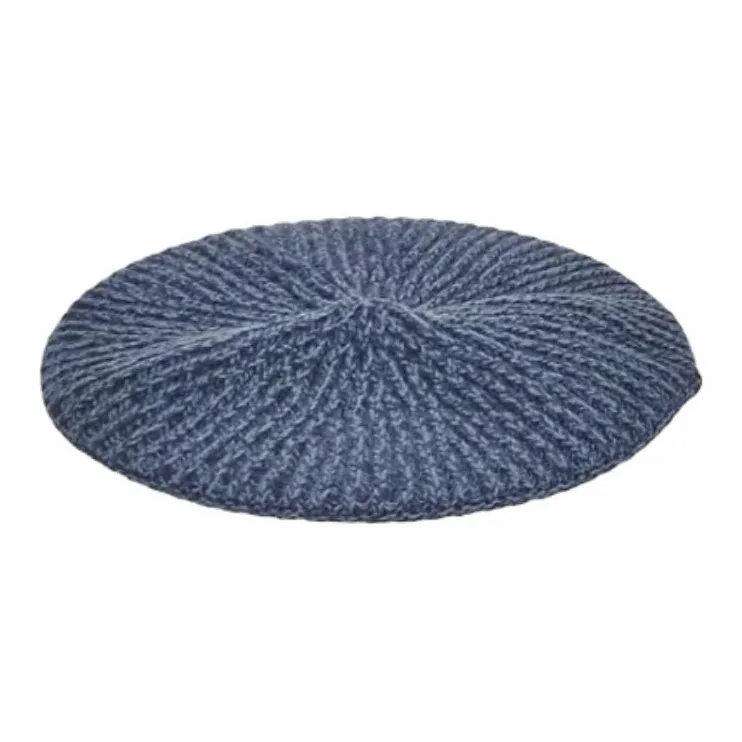 GANNI Ribbed Beret-1