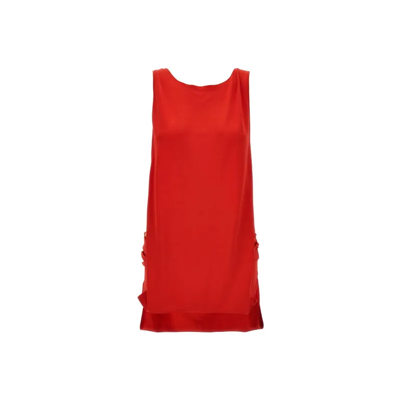 MARNI Round-Neck Sleeveless Short Dress-0