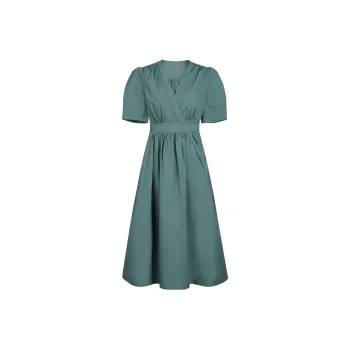 THE SEA LIFE Short Sleeved Dress Women's Turquoise