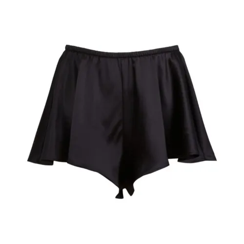 Fleur Du Mal 블랙 여성 캐주얼 반바지