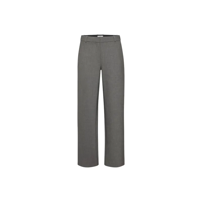 ARITZIA FW24 Babaton Masterful Pant Suit Trouser Women's Heather Charcoal/Stone Phoebe Zhennan Charcoal-0