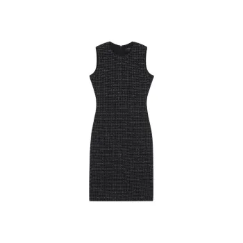 THEORY Sleeveless Dresses Women's Mixed Black