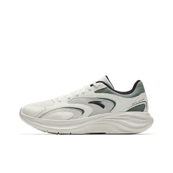 Anta Star Cloud 2 Slip Resistant And Breathable Low Top Casual Running Shoes Men's White Green