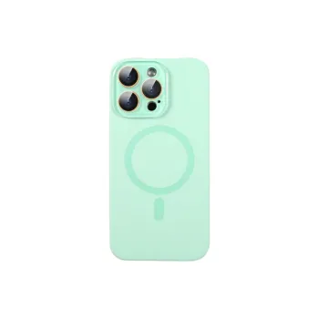 HUINIAN Silicone Material Liquid Magnetic Phone Cases Compatibility With IPhone 16 Pro