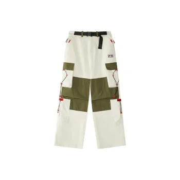 FILA FUSION x ROUND TWO SS25 Cargo Pants Women's Beige/Ecru BG