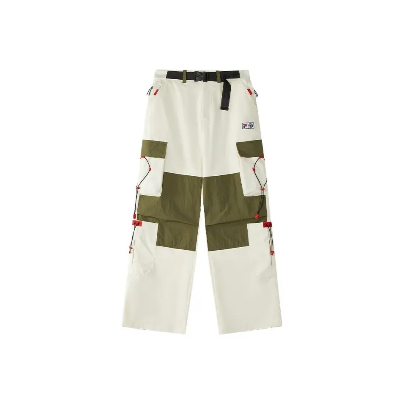 FILA FUSION x ROUND TWO SS25 Cargo Pants Women's Beige/Ecru BG-0