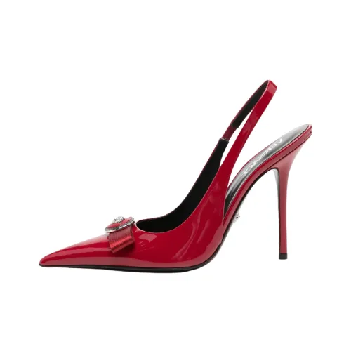 FANSIZHE Slim Heel High Heels 11cm Women's Red