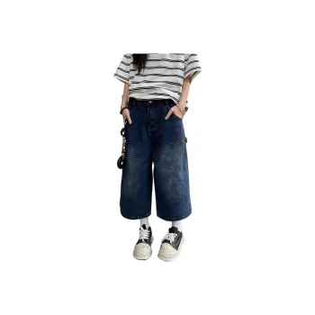 KVIV Denim Shorts Men Blue 