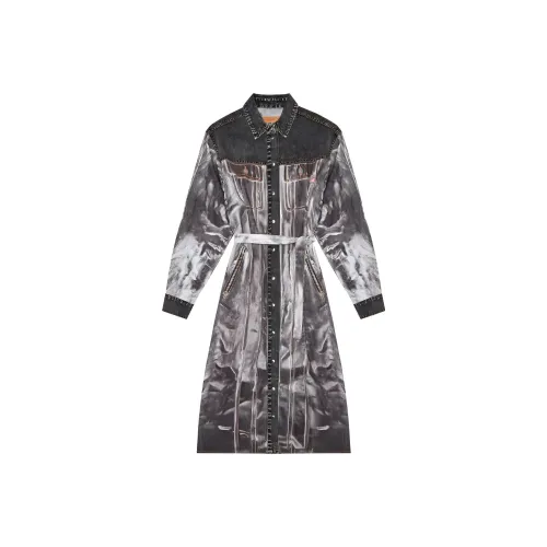 DIESEL D Anish A Belted Shirtdress