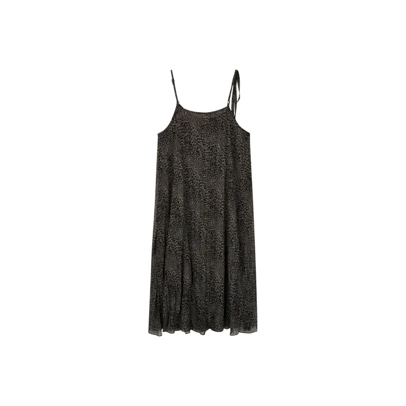 Lely Mooch Slip Dresses Women's Leopard Print-0