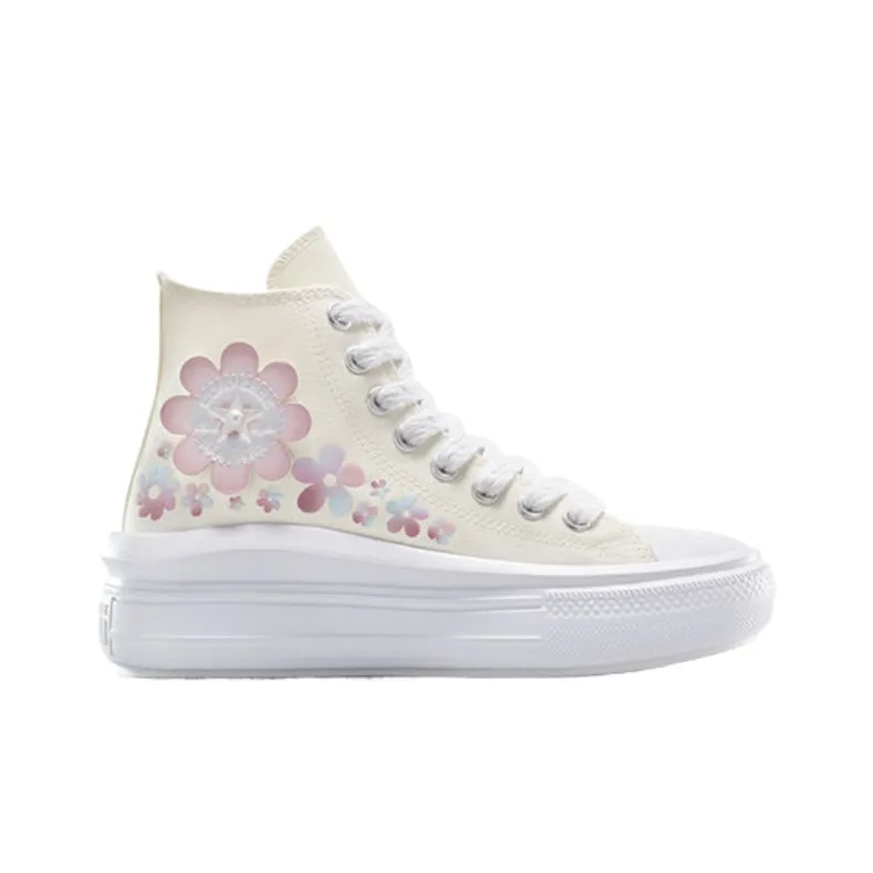 Converse Women's Chuck Taylor All Star Move Platform High 'Petals & Pearls' Women's-1