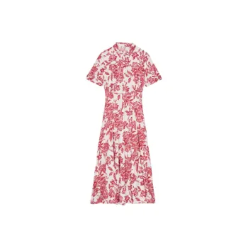 Sandro Floral print Midi Dress