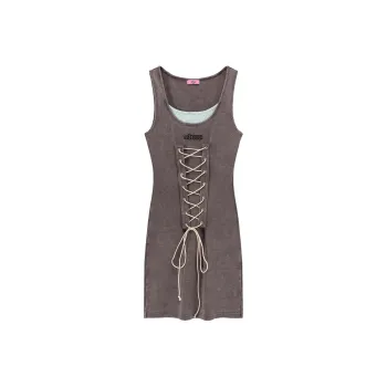 CHUU Sleeveless Dresses Women's Dark Gray