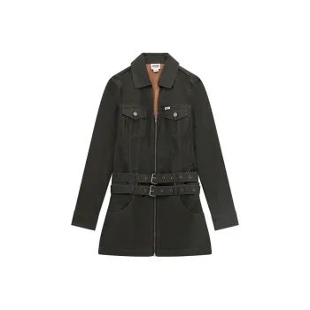 GUESS Long Sleeved Dresses Women's Dark Brown