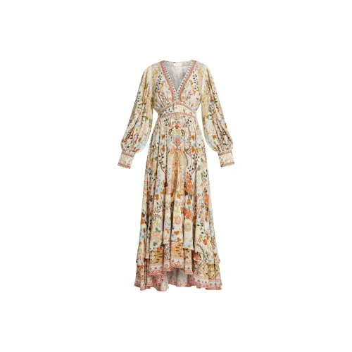 Camilla In Honour Of Heirlooms-print Maxi Dress