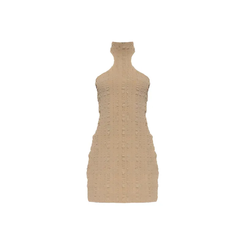NANUSHKA Mylene Halter-Neck Sleeveless Dress-0