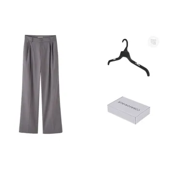 COMMON VALUE 'Niche Gap' Suit Trouser Women's Elegant Gray