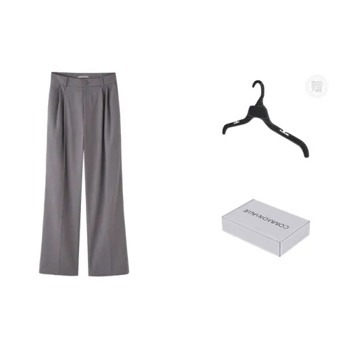 COMMON VALUE 'Niche Gap' Suit Trouser Women's Elegant Gray