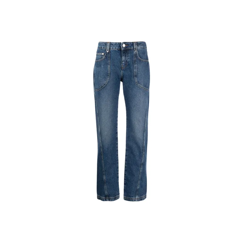 TRUSSARDI Mid rise Straight leg Jeans-0