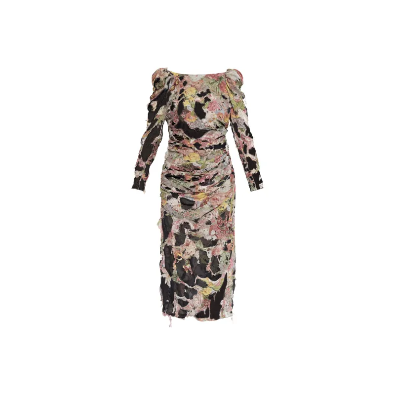 DIESEL D Arany Floral Printed Dress-0