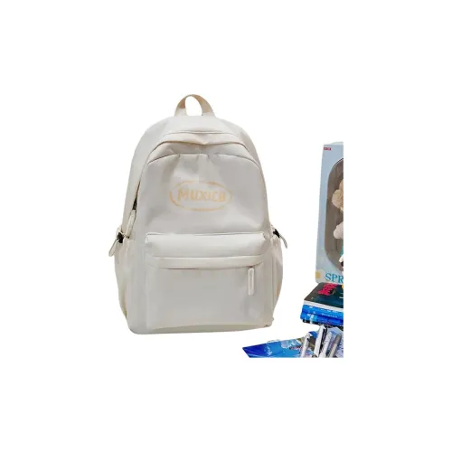 MINIPUDING Nylon Backpack Unisex Multicolor