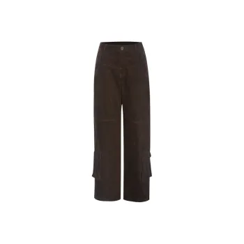 Little Pull Cargo Pants Women's Dark Coffee