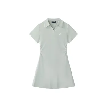 FILA FUSION FUSIONEERFUSION LIFE Short Sleeved Dress Women's Pea Pod Green L G