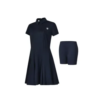 FILA Golf Series Short Sleeved Dresses Women's Legend Blue