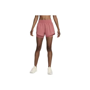 Nike One Women's Dri-FIT High-Waisted 3' 2-in-1 Shorts
