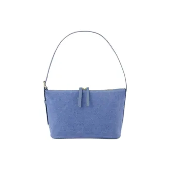 A.P.C Cotton Shoulder Bag Women's Blue