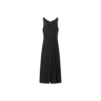 Roselingling Sleeveless Dress Women's Classic Black