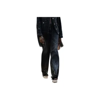 CHANEL 25S Spring Summer Collection Jeans Women's Black