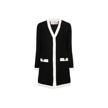 Valentino Pap Button Down Midi Dress