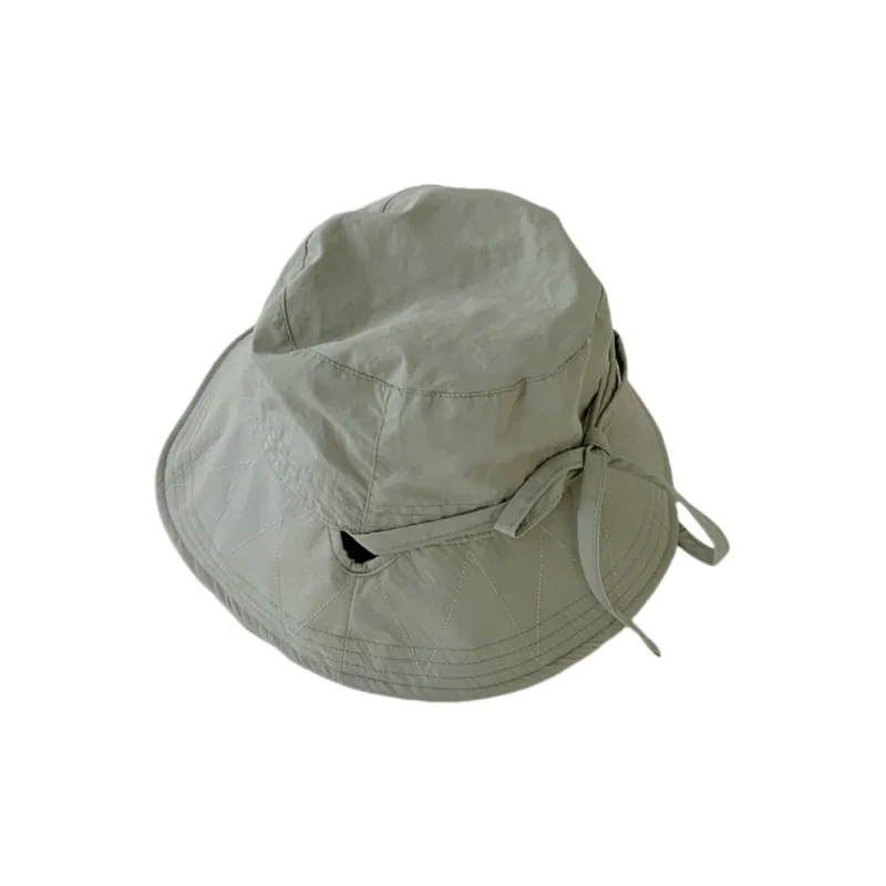 Fishing For Bears Polyester Bucket Hats Unisex-5
